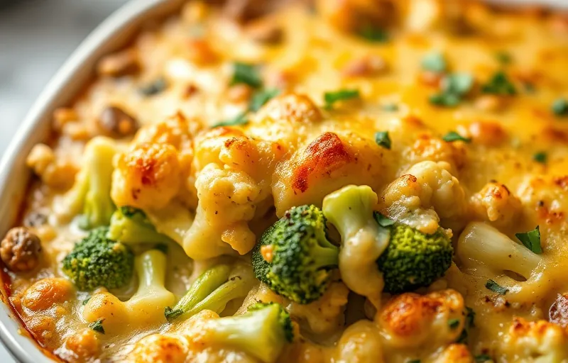 Broccoli Cauliflower Casserole