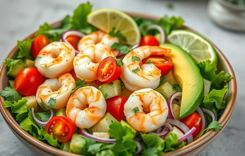 Shrimp Avocado Salad